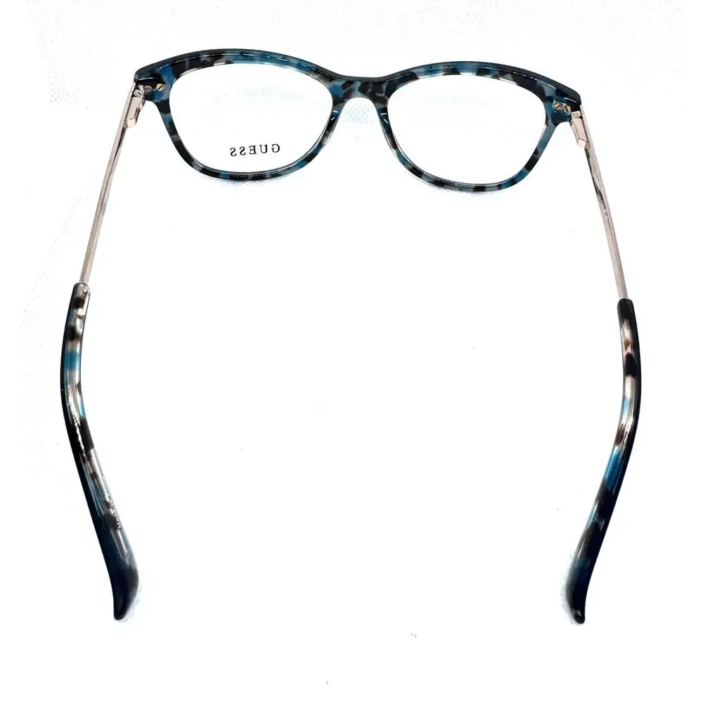 GUESS GU2681 089 BLUE TORTOISE EYEGLASSES FRAMES 51-16-140 AUTHENTIC WOMENS